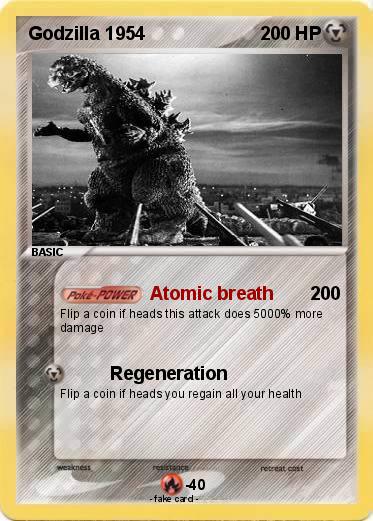 Pokemon Godzilla 1954