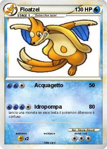 Pokemon Floatzel