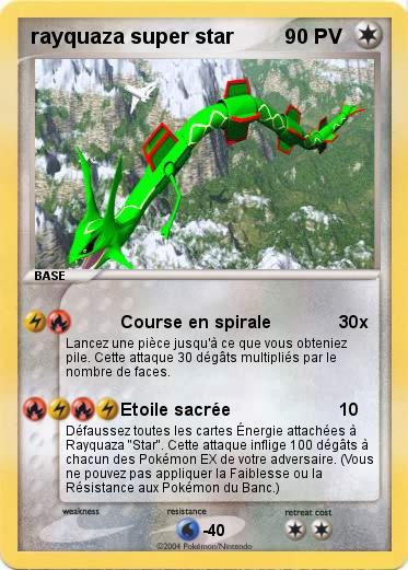 Pokemon rayquaza super star