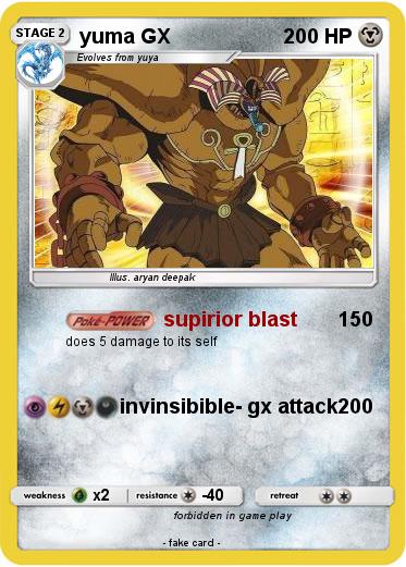 Pokemon yuma GX
