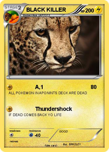 Pokemon BLACK KILLER