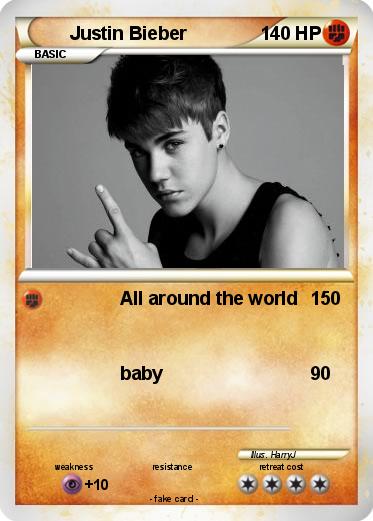 Pokemon Justin Bieber
