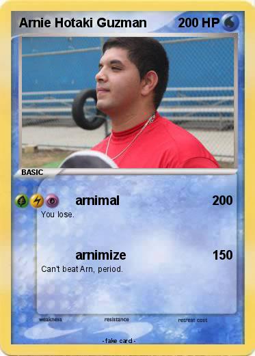 Pokemon Arnie Hotaki Guzman