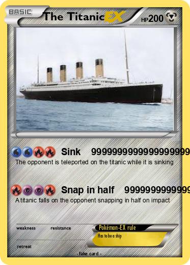 Pokemon The Titanic