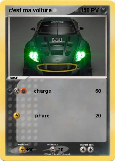 Pokemon c'est ma voiture