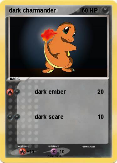 Pokemon dark charmander
