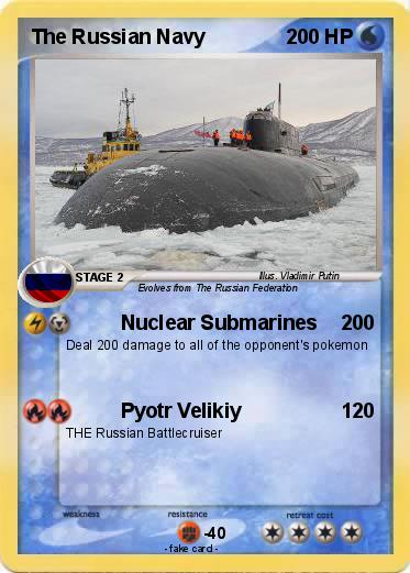 Pokemon The Russian Navy