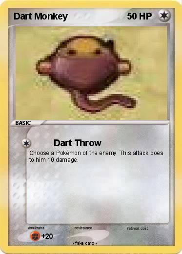Pokemon Dart Monkey