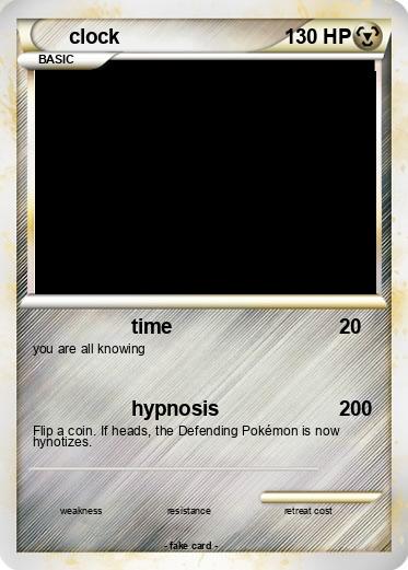 Pokemon clock