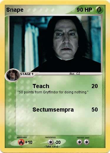 Pokemon Snape