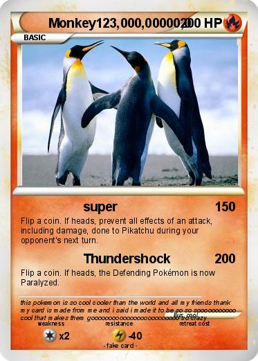 Pokemon Monkey123,000,00000,0