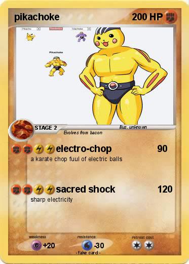 Pokemon pikachoke