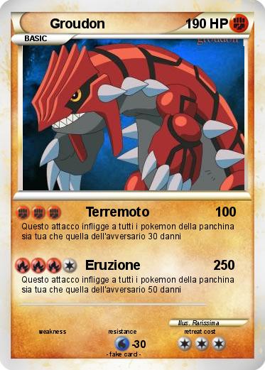 Pokemon Groudon