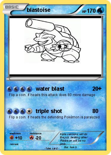 Pokemon blastoise