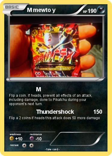 Pokemon M mewto y