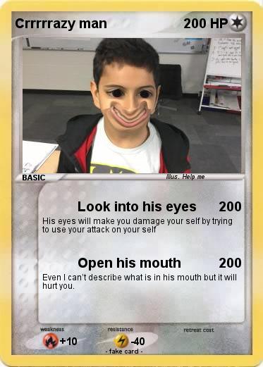 Pokemon Crrrrrazy man