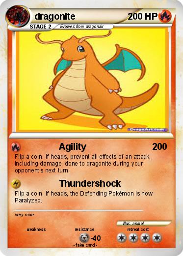 Pokemon dragonite