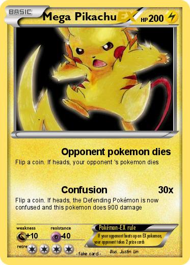 Pokemon Mega Pikachu