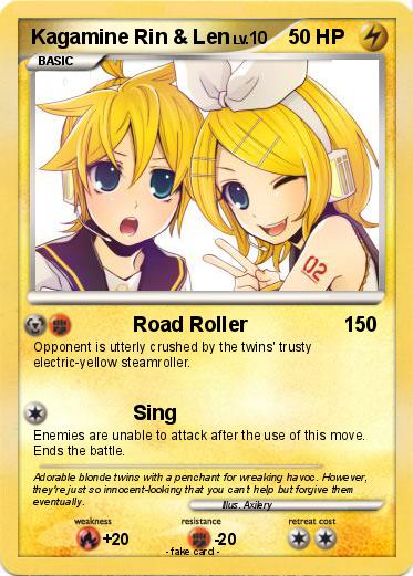Pokemon Kagamine Rin & Len
