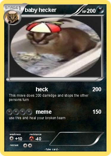 Pokemon baby hecker