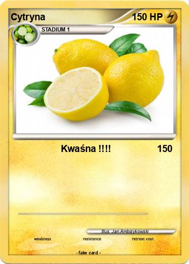 Pokemon Cytryna