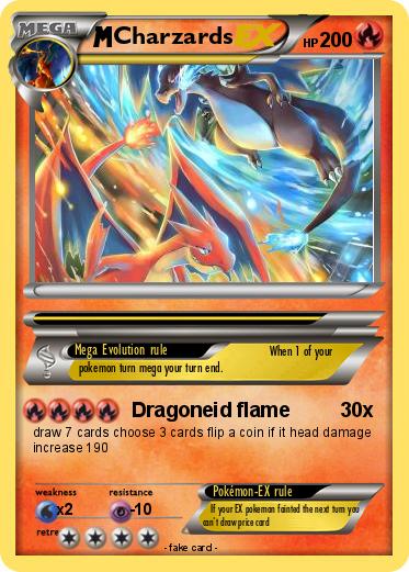 Pokemon Charzards