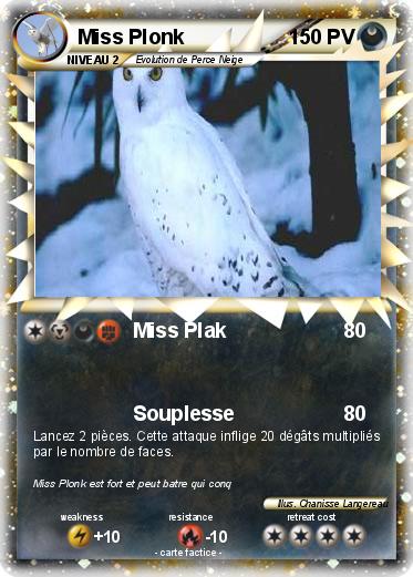 Pokemon Miss Plonk