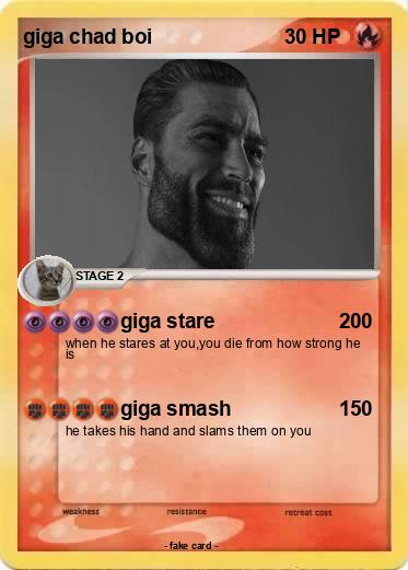 Pokemon giga chad boi