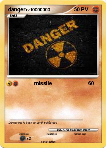 Pokemon danger
