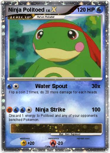Pokemon Ninja Politoed