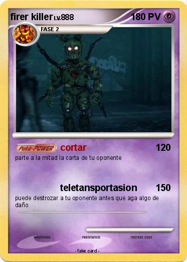 Pokemon firer killer