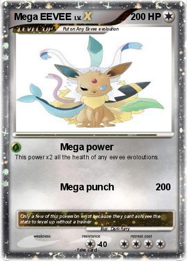Pokemon Mega EEVEE