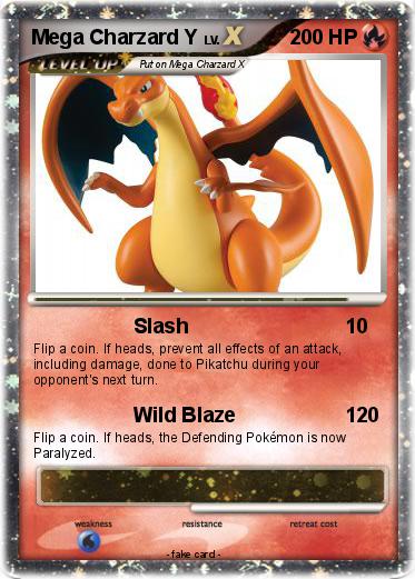 Pokemon Mega Charzard Y
