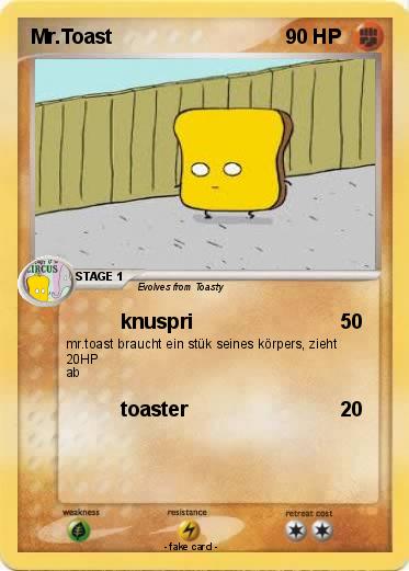 Pokemon Mr.Toast