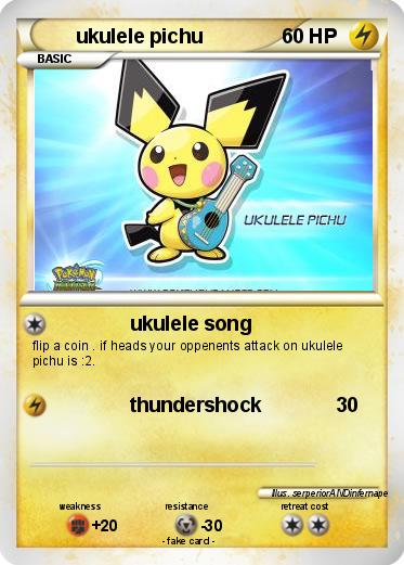 Pokemon ukulele pichu