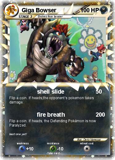Pokemon Giga Bowser