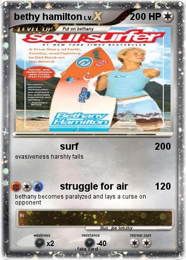 Pokemon bethy hamilton