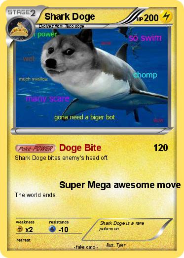 Pokemon Shark Doge