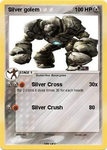 Pokemon Silver golem