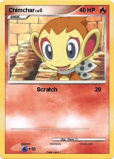 Pokemon Chimchar