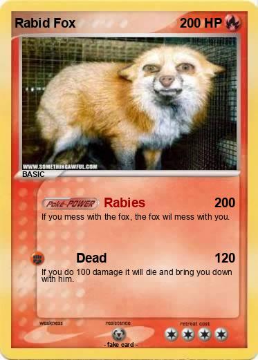 Pokemon Rabid Fox