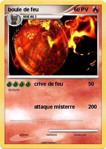 Pokemon boule de feu