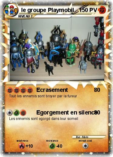 Pokemon le groupe Playmobil