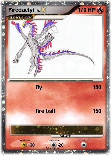 Pokemon Firedactyl