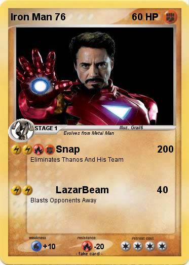 Pokemon Iron Man 76