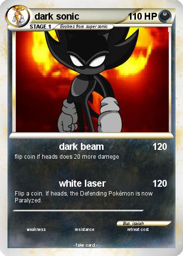 Pokemon dark sonic