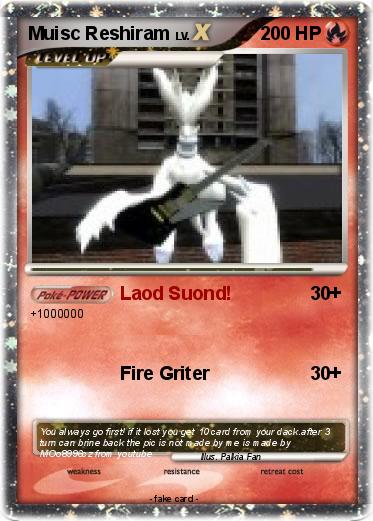 Pokemon Muisc Reshiram