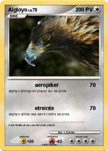 Pokemon Aigloyo