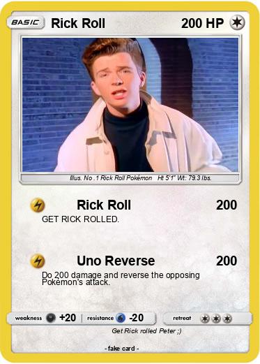 Pokemon Rick Roll