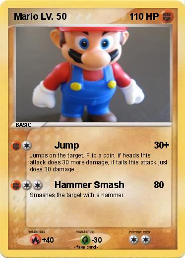 Pokemon Mario LV. 50